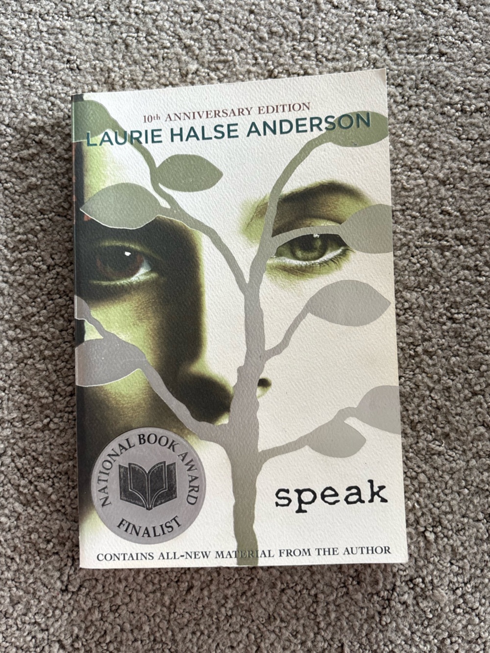 3/$20 Speak by Laurie Halse Anderson 10th Anniversary Ed. Paperback novel